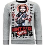 Sweater Local Fanatic Bloody Chucky Angry Print