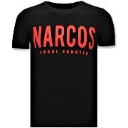 T-shirt Korte Mouw Local Fanatic Stoere Narcos Pablo Escobar