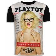 T-shirt Korte Mouw Local Fanatic Playtoy The College Issue Digital
