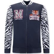 Sweater Tony Backer Vest Print Tiger