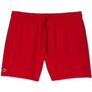 Korte Broek Lacoste Quick Dry Swim Shorts MH6270 - Rouge Vert