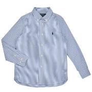 Overhemd Lange Mouw Polo Ralph Lauren SLIM FIT-TOPS-SHIRT