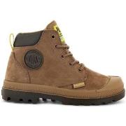 Laarzen Palladium Kids Pampa Hi Cuff Waterproof - Mahogany