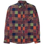 Overhemd Lange Mouw Portuguese Flannel OG Patchwork Shirt - Checks