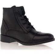 Enkellaarzen Simplement B Boots / laarzen vrouw zwart