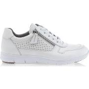 Lage Sneakers Caprice gympen / sneakers vrouw wit