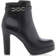Enkellaarzen Vinyl Shoes Boots / laarzen vrouw zwart