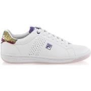 Lage Sneakers Fila gympen / sneakers vrouw wit