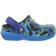 Sandalen Crocs KID'S CLASSIC FUZZ LINED GRAPHIC CLOG