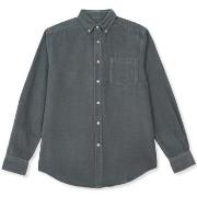 Overhemd Lange Mouw Portuguese Flannel Lobo Shirt - Antracite