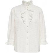 Blouse La Strada Camisa Neela Broderie - Star White