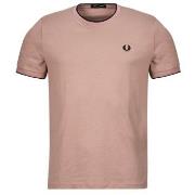 T-shirt Korte Mouw Fred Perry TWIN TIPPED T-SHIRT