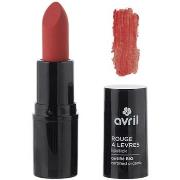 Lipstick Avril Biologische Gecertificeerde Lippenstift - Coquelicot