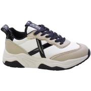 Lage Sneakers Munich Sneakers Donna Bianco/Beige Wave-105