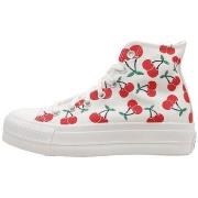 Lage Sneakers Converse CHUCK TAYLOR ALL STAR LIFT PLATFORM CHERRIES