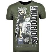 T-shirt Korte Mouw Local Fanatic King Notorious Zomer G