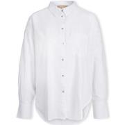 Blouse Jjxx Jamie Linen Shirt L/S - White