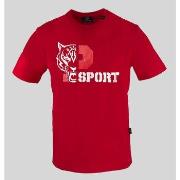 T-shirt Korte Mouw Philipp Plein Sport tips41052 red