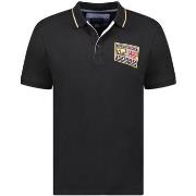 Polo Shirt Korte Mouw Geographical Norway SY1308HGN-Black