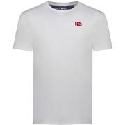 T-shirt Korte Mouw Geographical Norway SY1363HGN-Light Grey