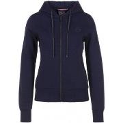 Sweater Peak Mountain Sweat zippé à capuche femme ARGENTIERE