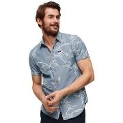 Overhemd Lange Mouw Superdry Chemise à manches courtes Vintage Loom