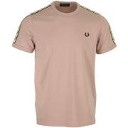 T-shirt Korte Mouw Fred Perry Contrast Taped Ringer