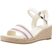 Sandalen Tommy Hilfiger SHIRTING WEDGE SANDAL