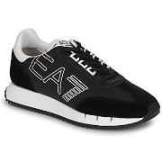 Lage Sneakers Emporio Armani EA7 BLACK WHITE VINTAGE