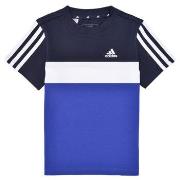 T-shirt Korte Mouw adidas Tiberio 3-Stripes Colorblock Cotton T-Shirt