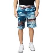 Korte Broek Fila CUNEO AOP regular shorts FAM0058