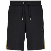 Korte Broek Ea7 Emporio Armani World Of Football Bermuda Shorts - Blac...