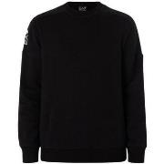 Sweater Ea7 Emporio Armani Visibility Logo Sweatshirt Black