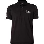 Polo Shirt Korte Mouw Emporio Armani EA7 Ventus poloshirt met logo op ...