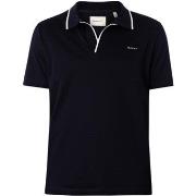 Polo Shirt Korte Mouw Gant Poloshirt Met Kantelkraag