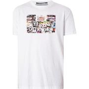 T-shirt Korte Mouw Weekend Offender Keyte grafisch T-shirt