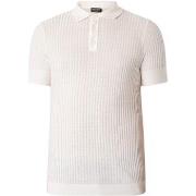 Polo Shirt Korte Mouw Antony Morato Gebreid Slank Poloshirt