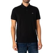 Polo Shirt Korte Mouw Gant Normaal Shield Piqué Poloshirt