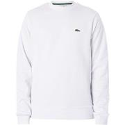 Sweater Lacoste Sweatshirt van biologisch geborsteld katoen