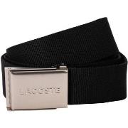 Riem Lacoste Gegraveerde gespgeweven riem