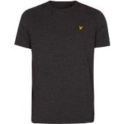 T-shirt Korte Mouw Lyle &amp; Scott Effen T-shirt van biologisch katoe...