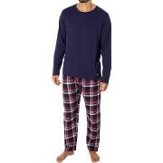 Pyjama's / nachthemden Lyle &amp; Scott Quentin Pyjamaset Met Lange Mo...