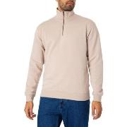 Sweater Jack &amp; Jones Bradley sweatshirt met halve rits