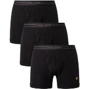 Boxers Lyle &amp; Scott Lewis 3-pack knoopsluiting zwembroek