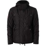 Trainingsjack Superdry Windjack met capuchon en bergmotief