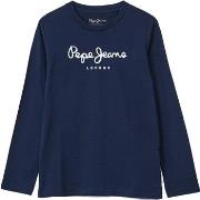 T-Shirt Lange Mouw Pepe jeans NEW HERMAN