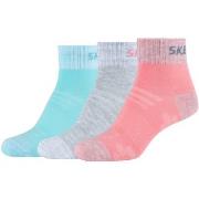 Sokken Skechers 3PPK Wm Mesh Ventilation Quarter Socks