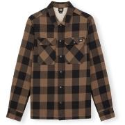 Overhemd Lange Mouw Dickies Lined Sacramento Sherpa Shirt - Mushroom