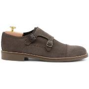 Nette Schoenen Duca Di Morrone Alcide - Suede Light Brown