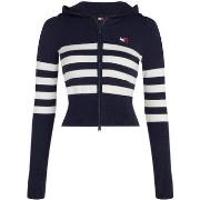 Sweater Tommy Jeans Tjw Stripe Zip Thru